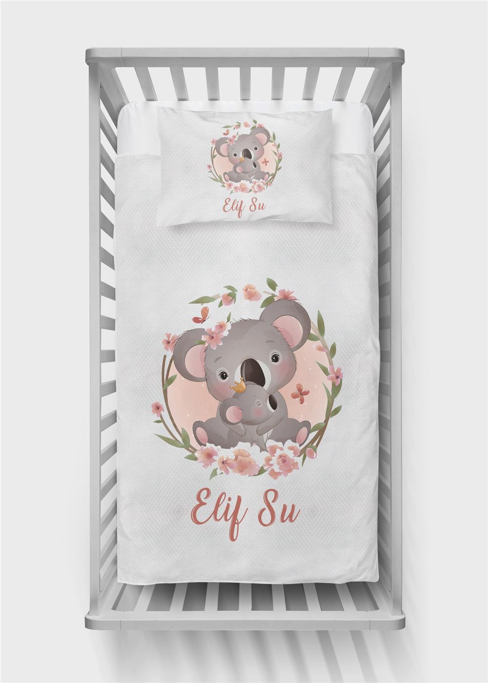 İsimli Bebek Pike Takımı