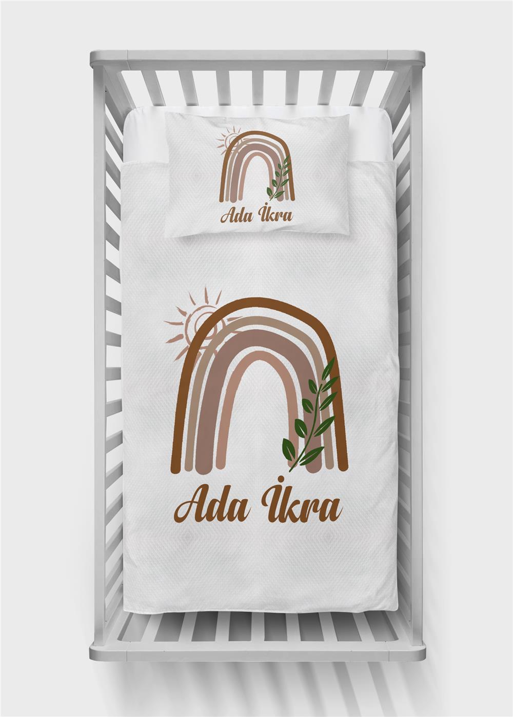 İsimli Bebek Pike Takımı