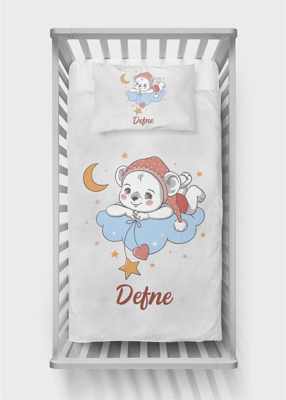 İsimli Bebek Pike Takımı