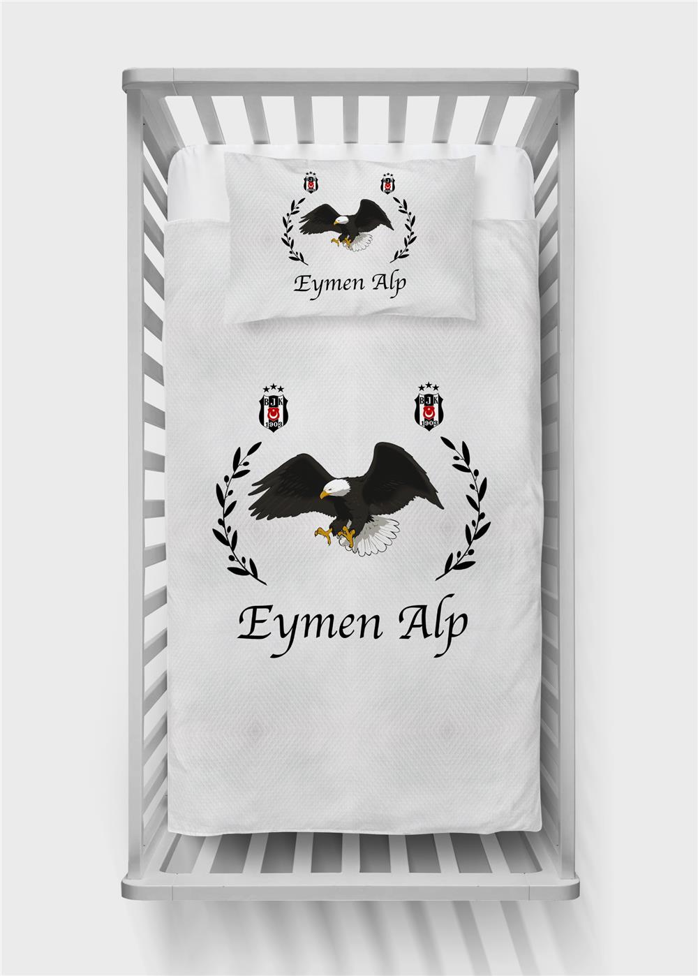 İsimli Bebek Pike Takımı