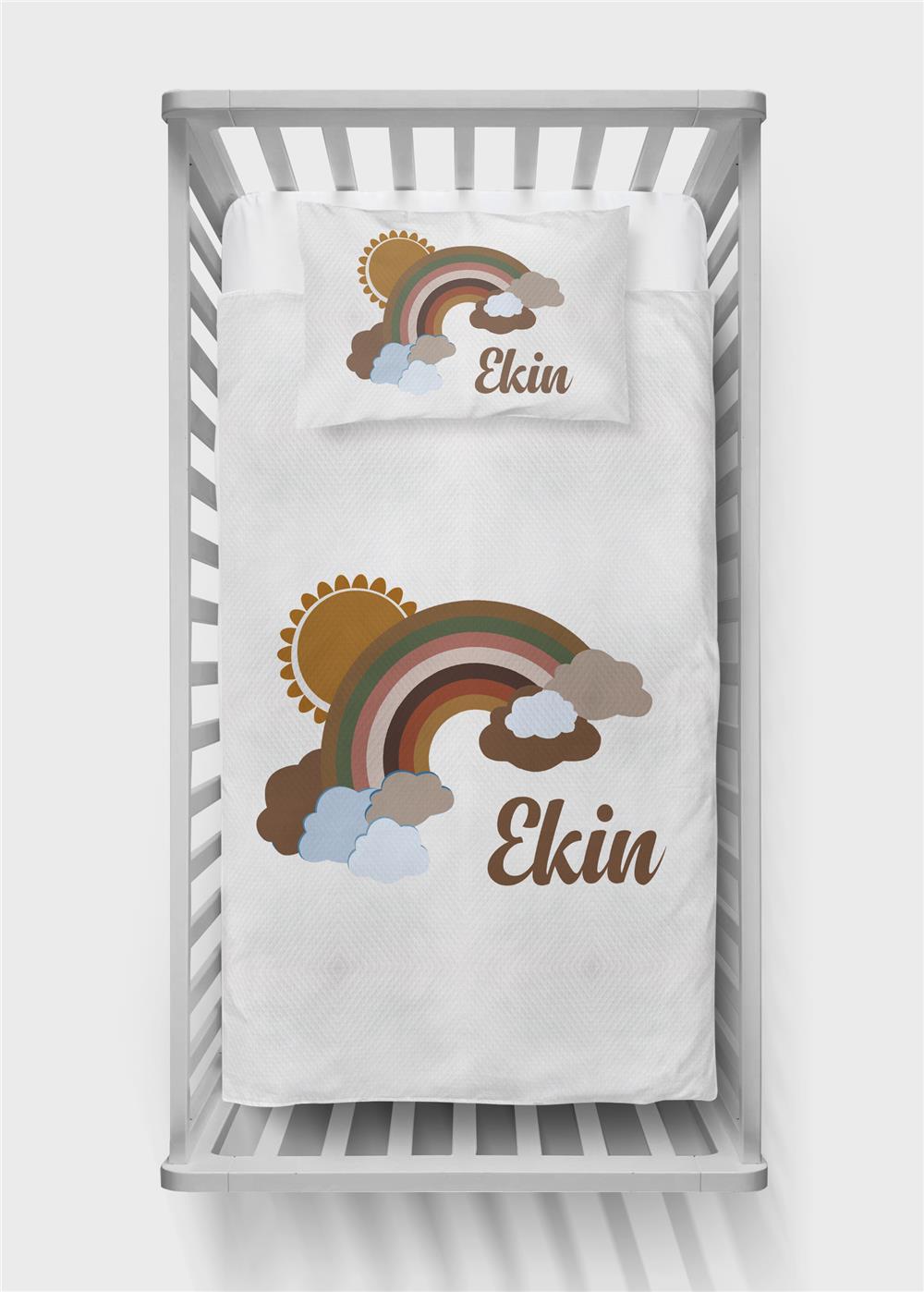 İsimli Bebek Pike Takımı