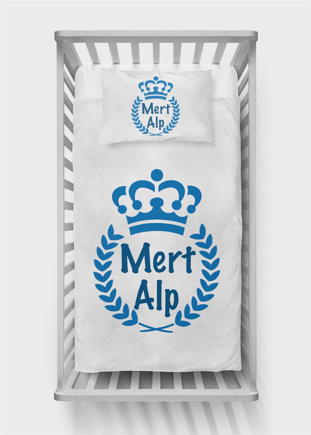 İsimli Bebek Pike Takımı