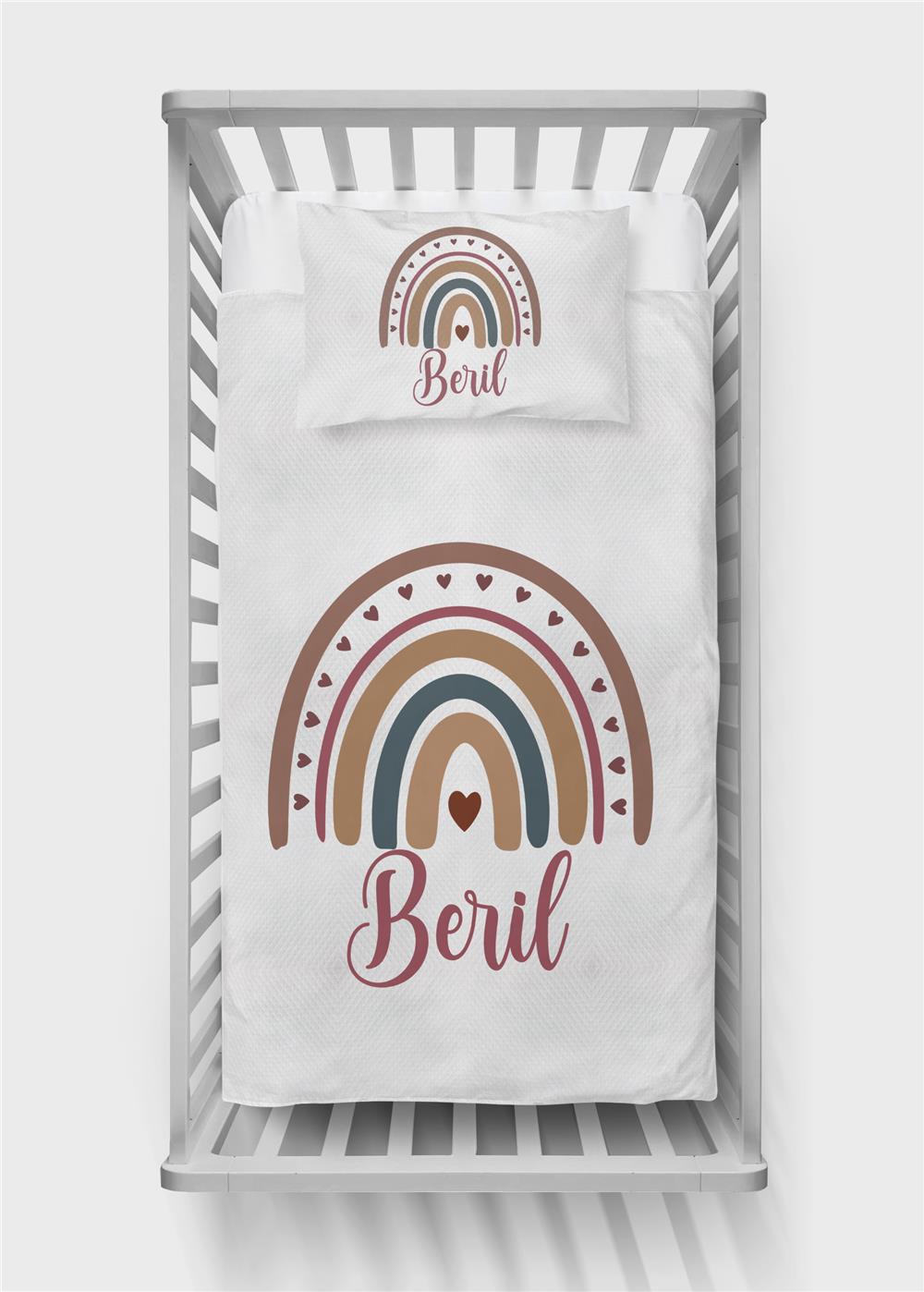 İsimli Bebek Pike Takımı