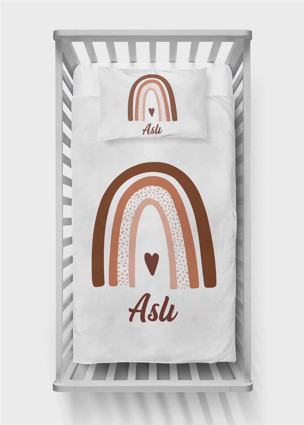 İsimli Bebek Pike Takımı