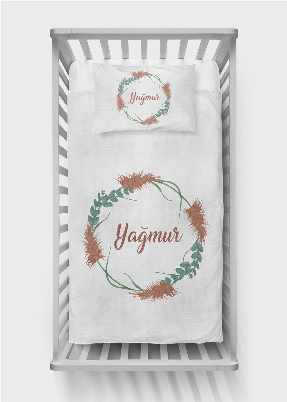 İsimli Bebek Pike Takımı