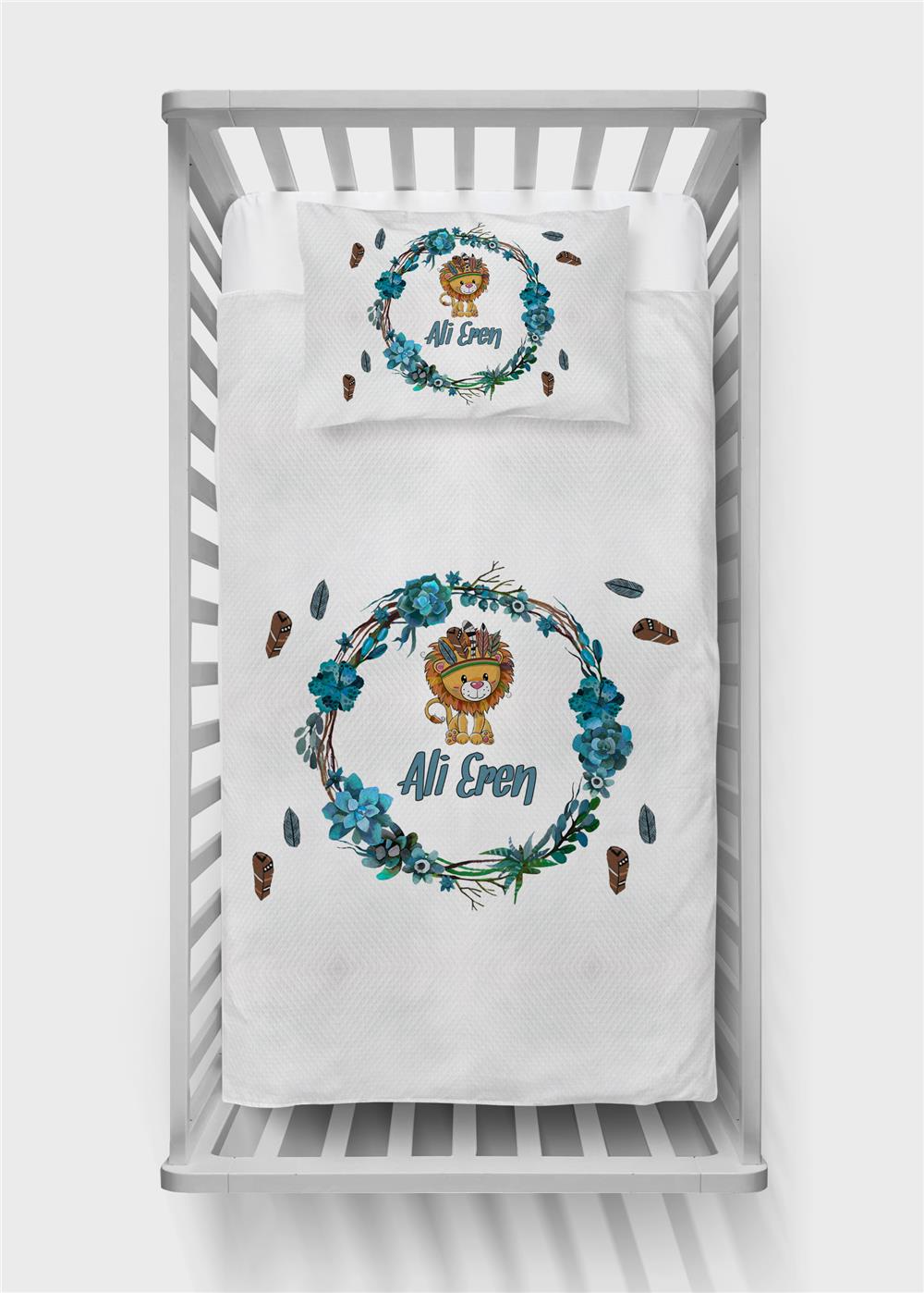 İsimli Bebek Pike Takımı