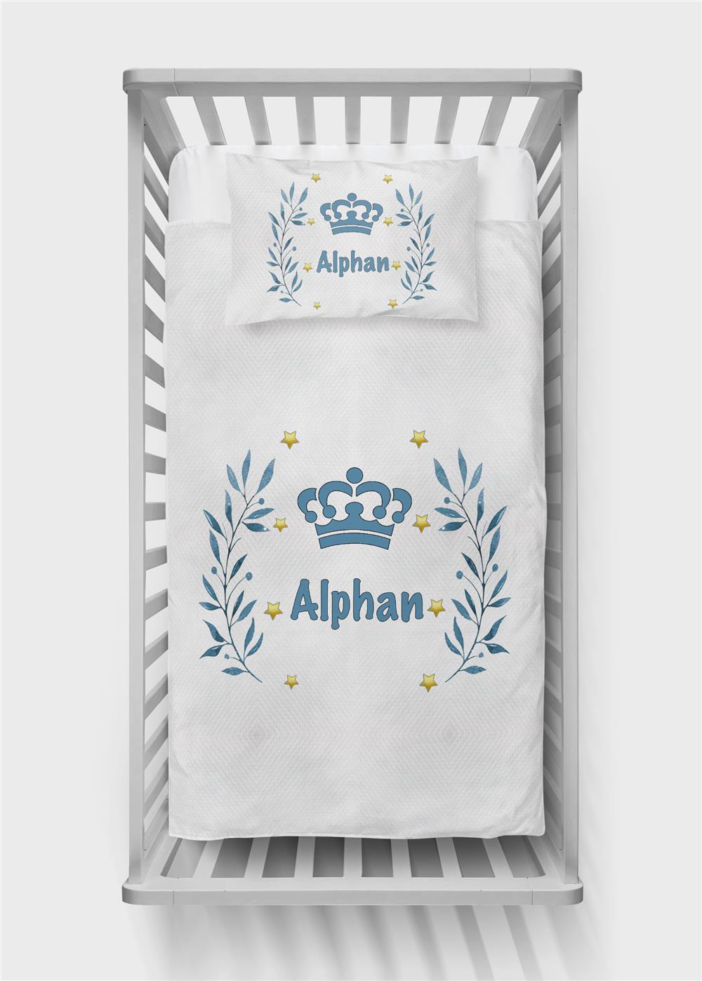 İsimli Bebek Pike Takımı