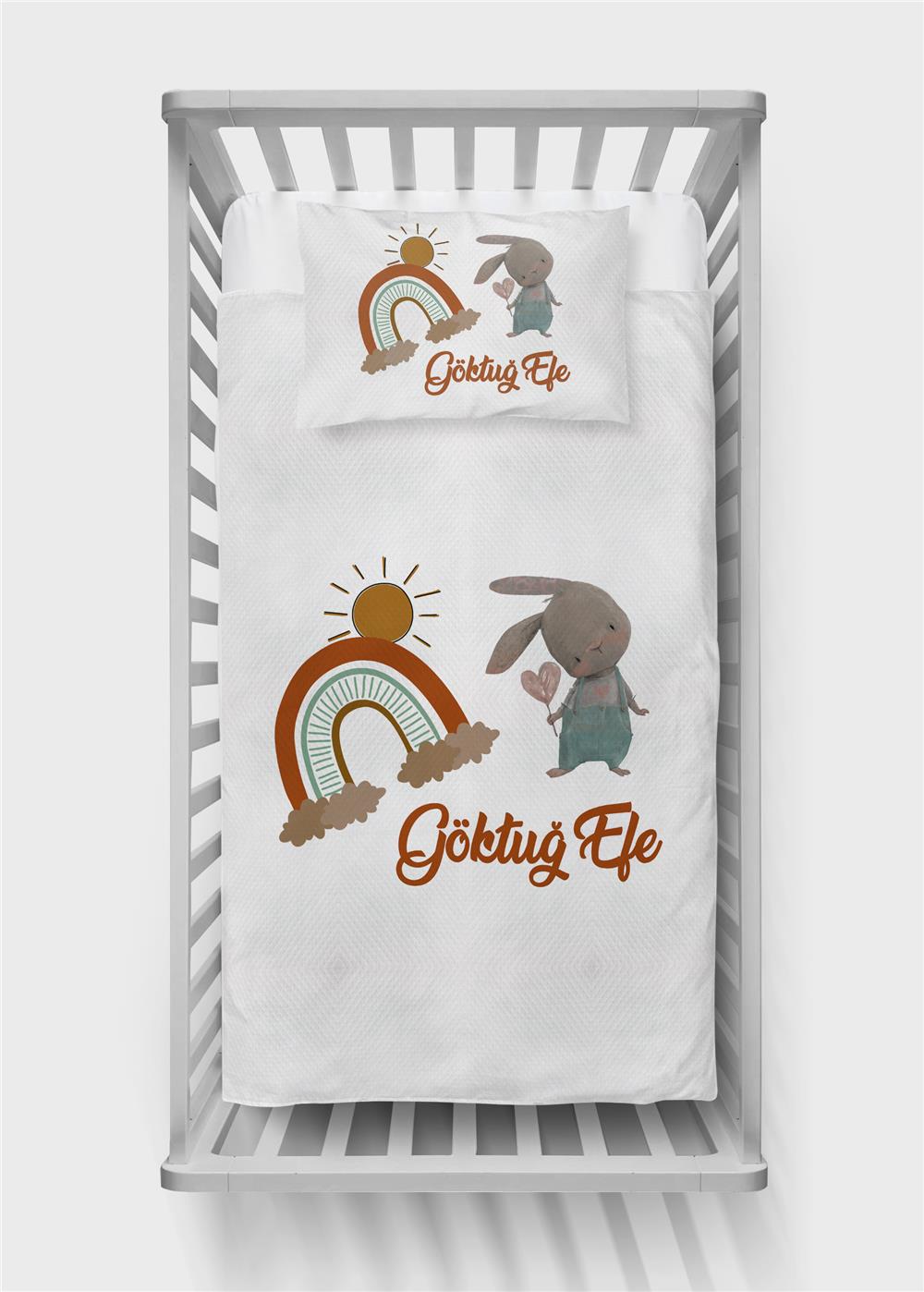 İsimli Bebek Pike Takımı