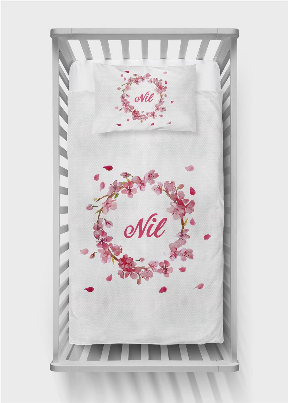 İsimli Bebek Pike Takımı