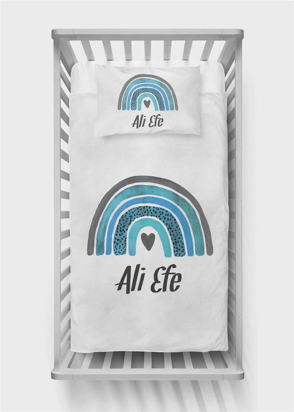 İsimli Bebek Pike Takımı