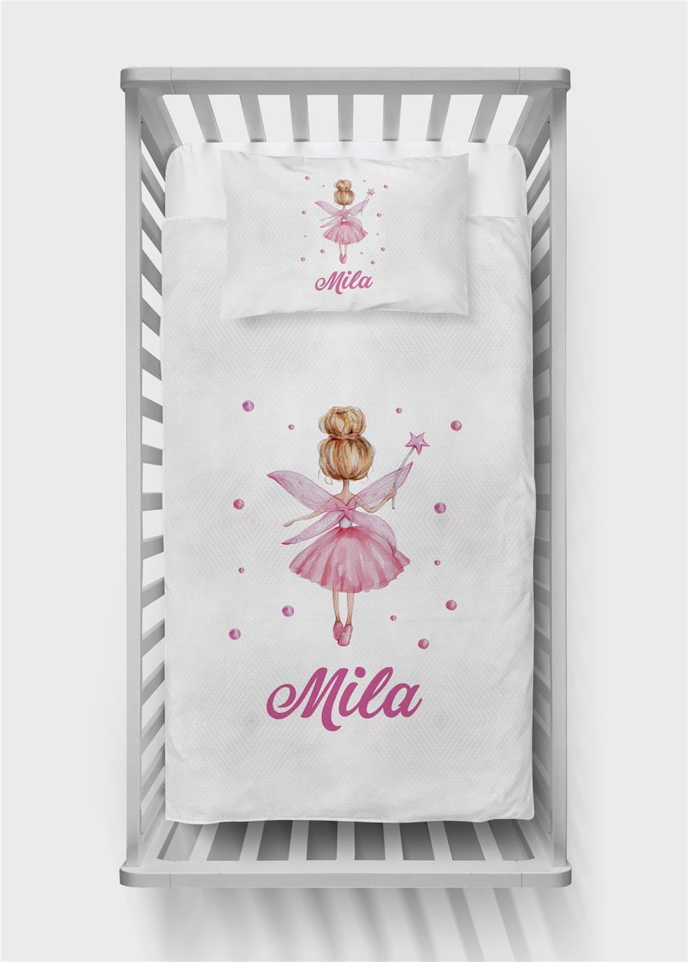 İsimli Bebek Pike Takımı