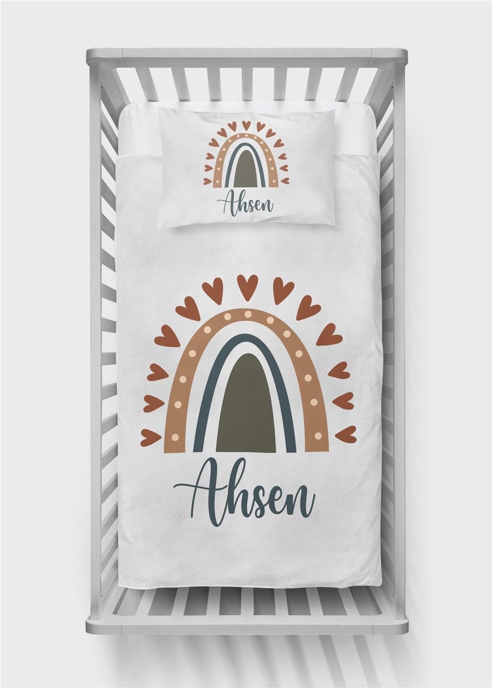 İsimli Bebek Pike Takımı