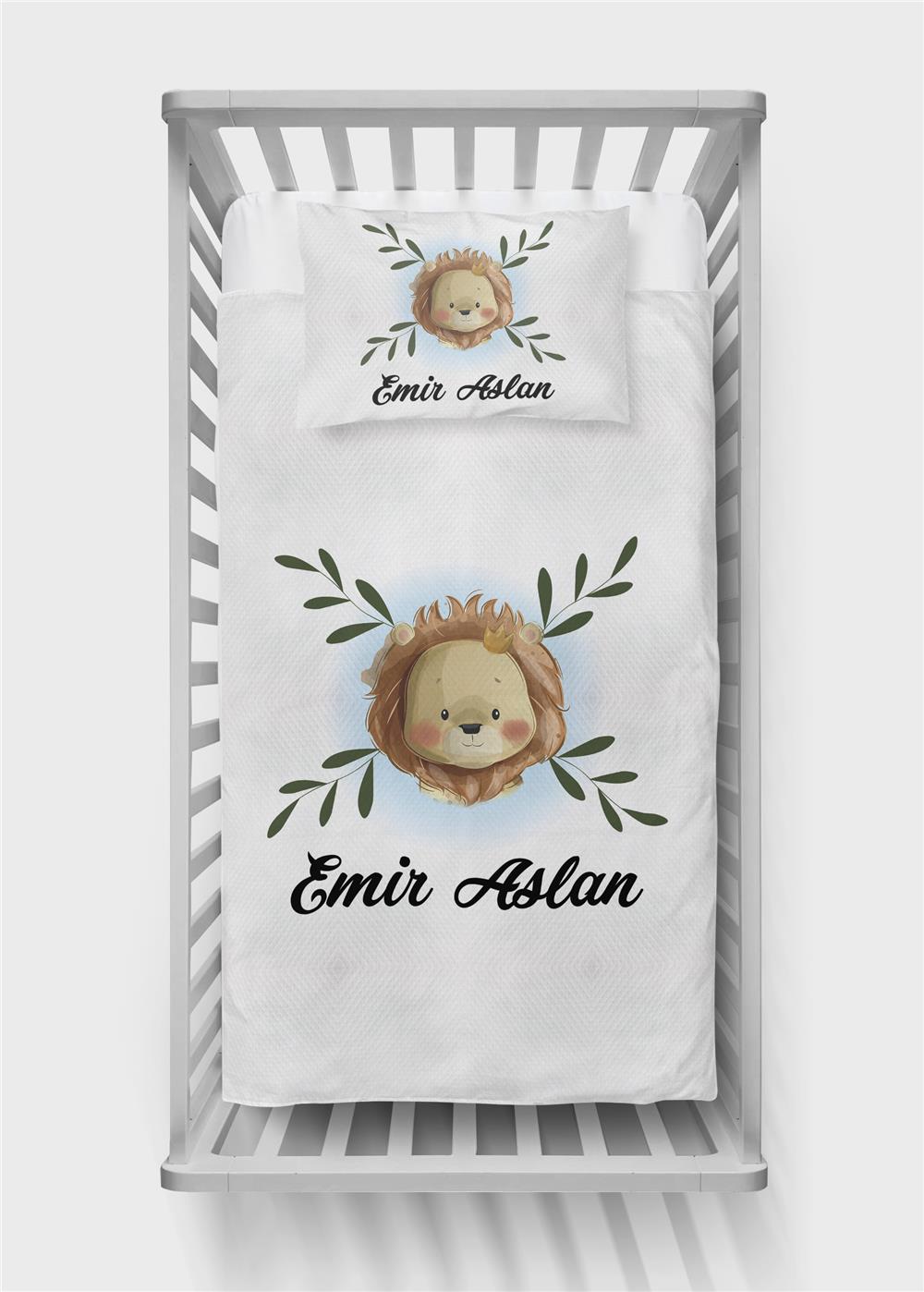 İsimli Bebek Pike Takımı