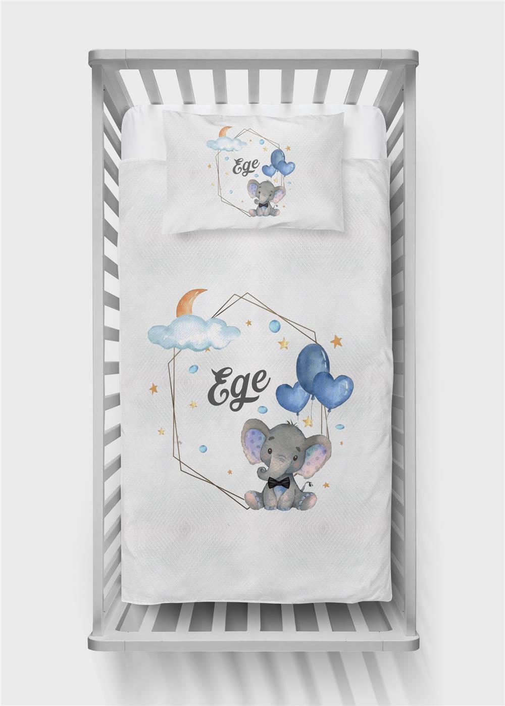 İsimli Bebek Pike Takımı