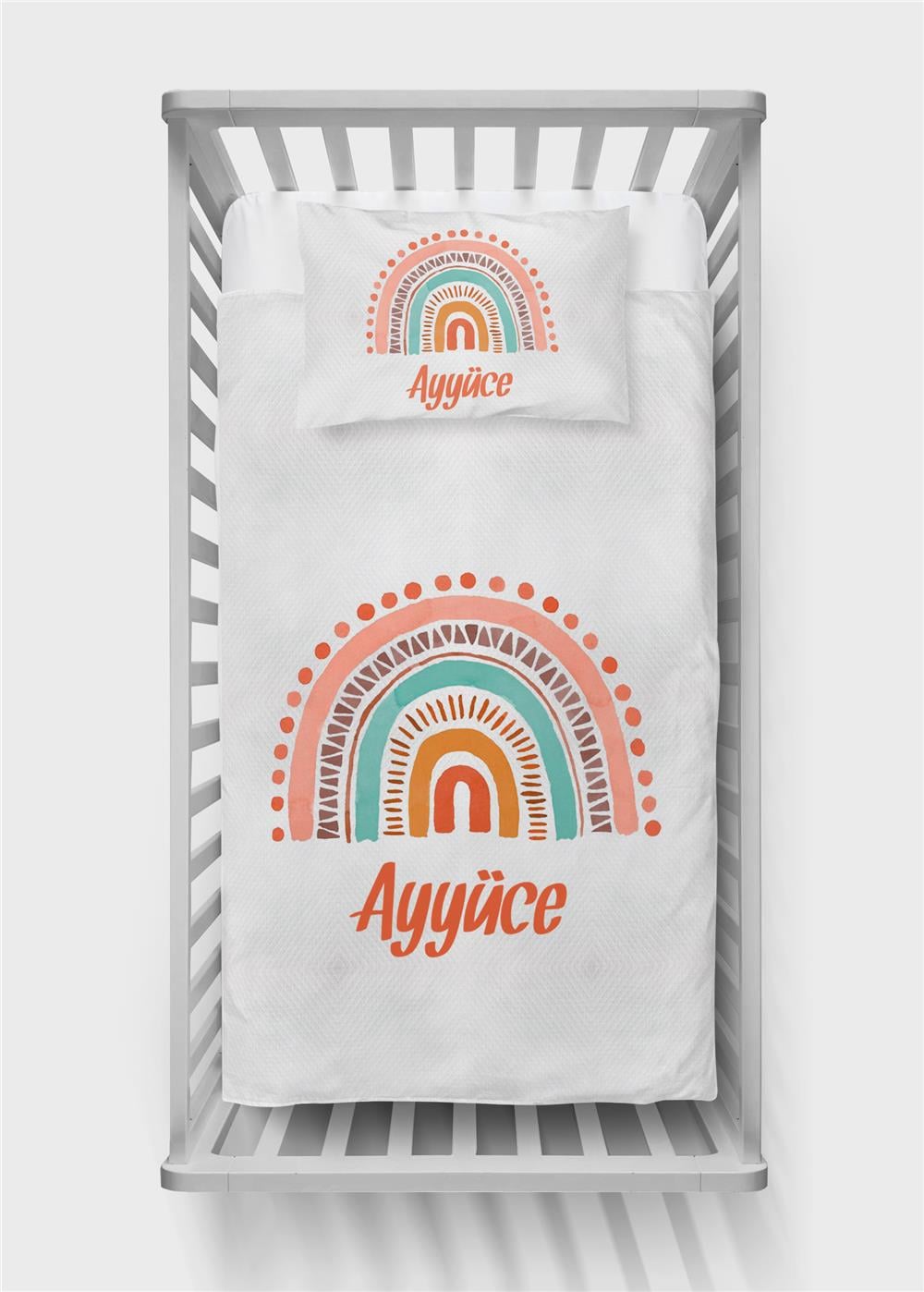 İsimli Bebek Pike Takımı