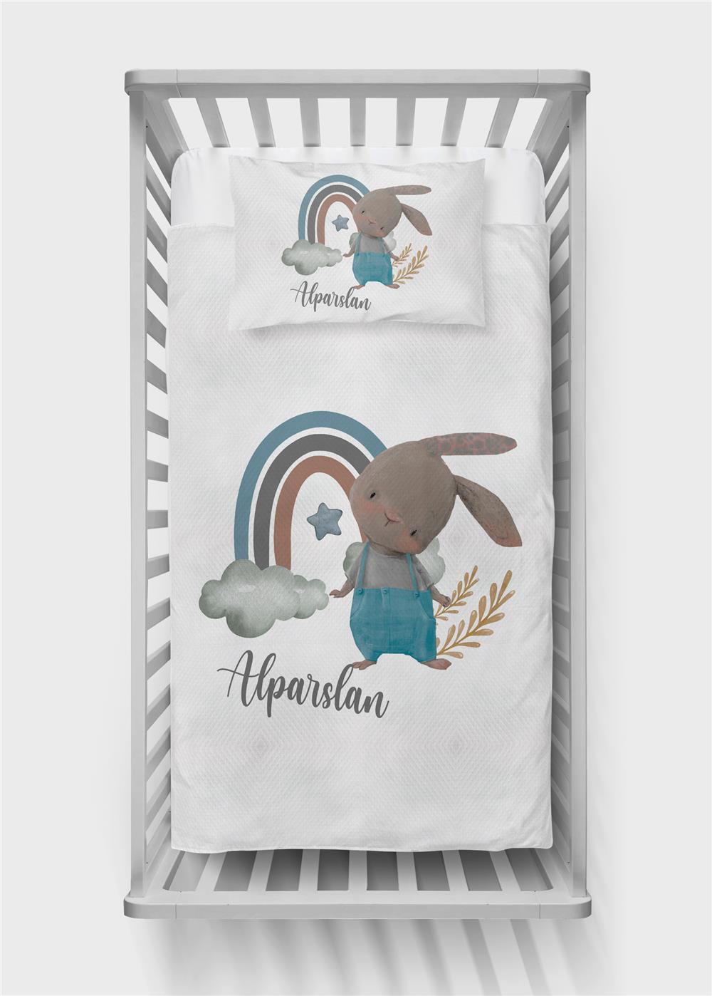 İsimli Bebek Pike Takımı