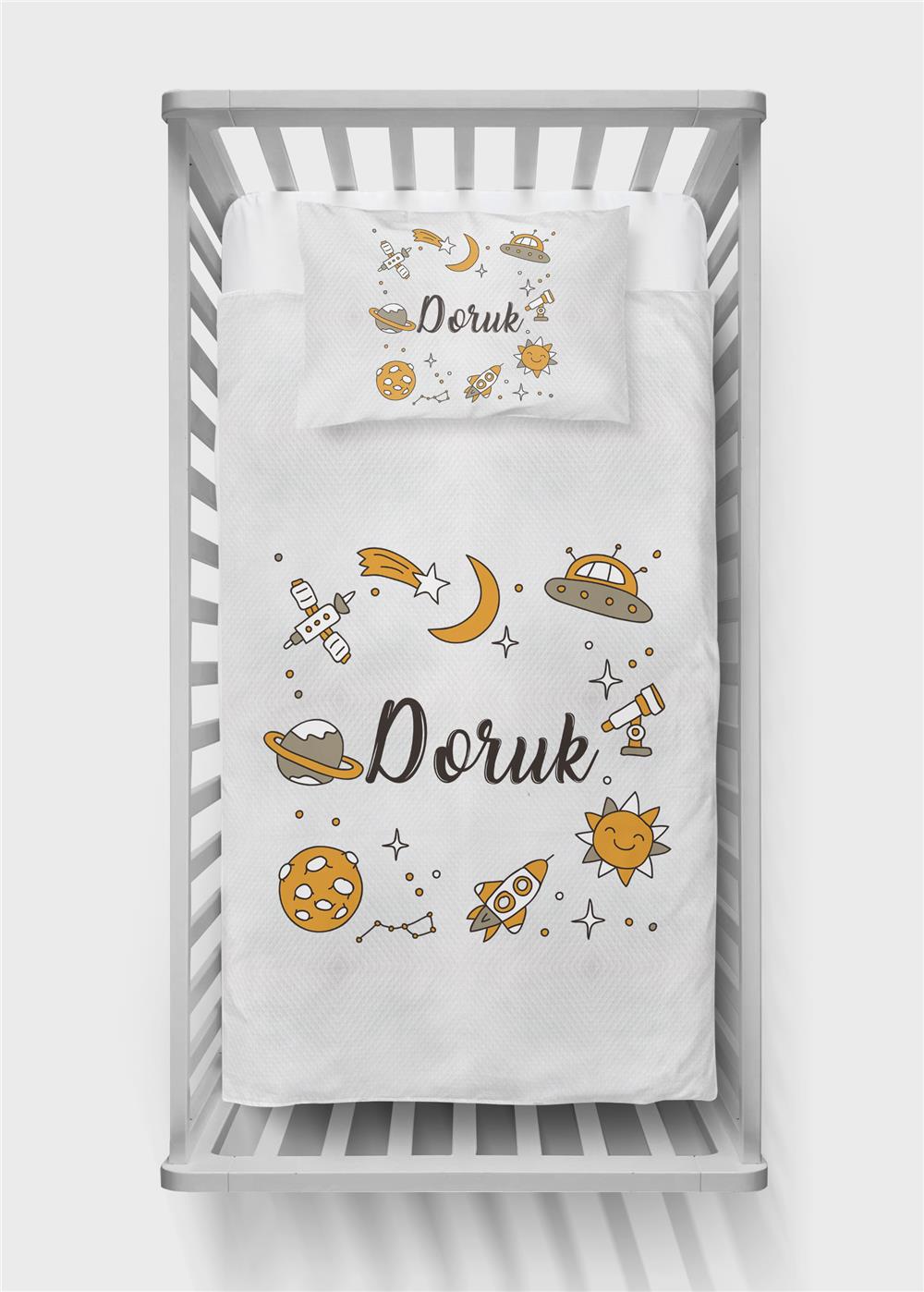 İsimli Bebek Pike Takımı