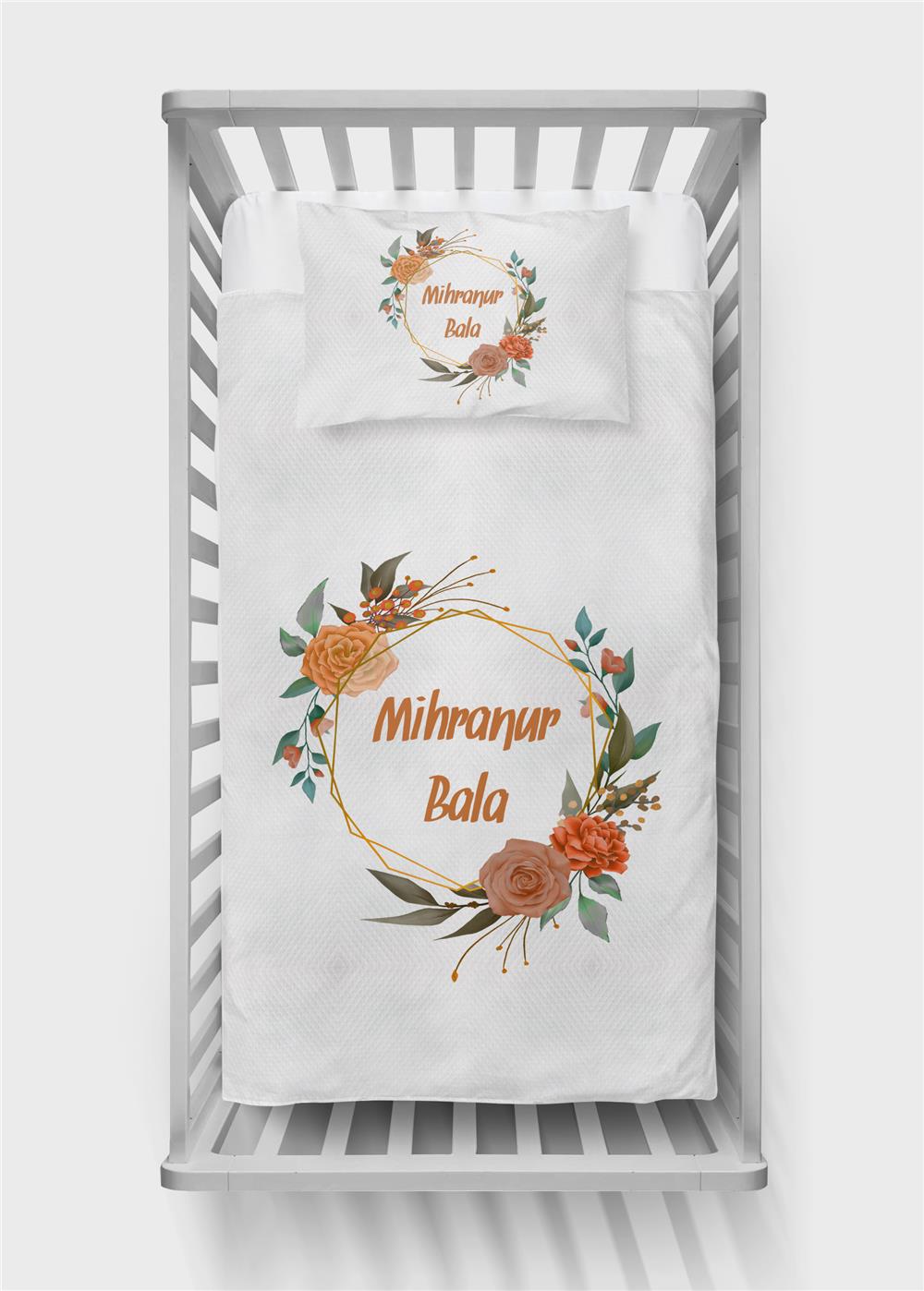 İsimli Bebek Pike Takımı