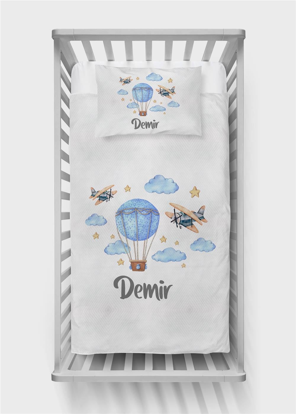 İsimli Bebek Pike Takımı