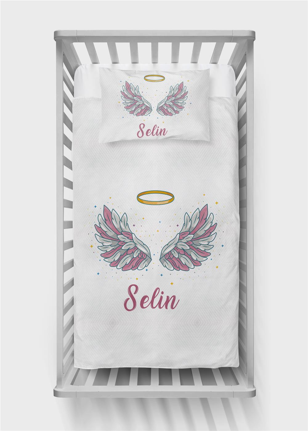 İsimli Bebek Pike Takımı