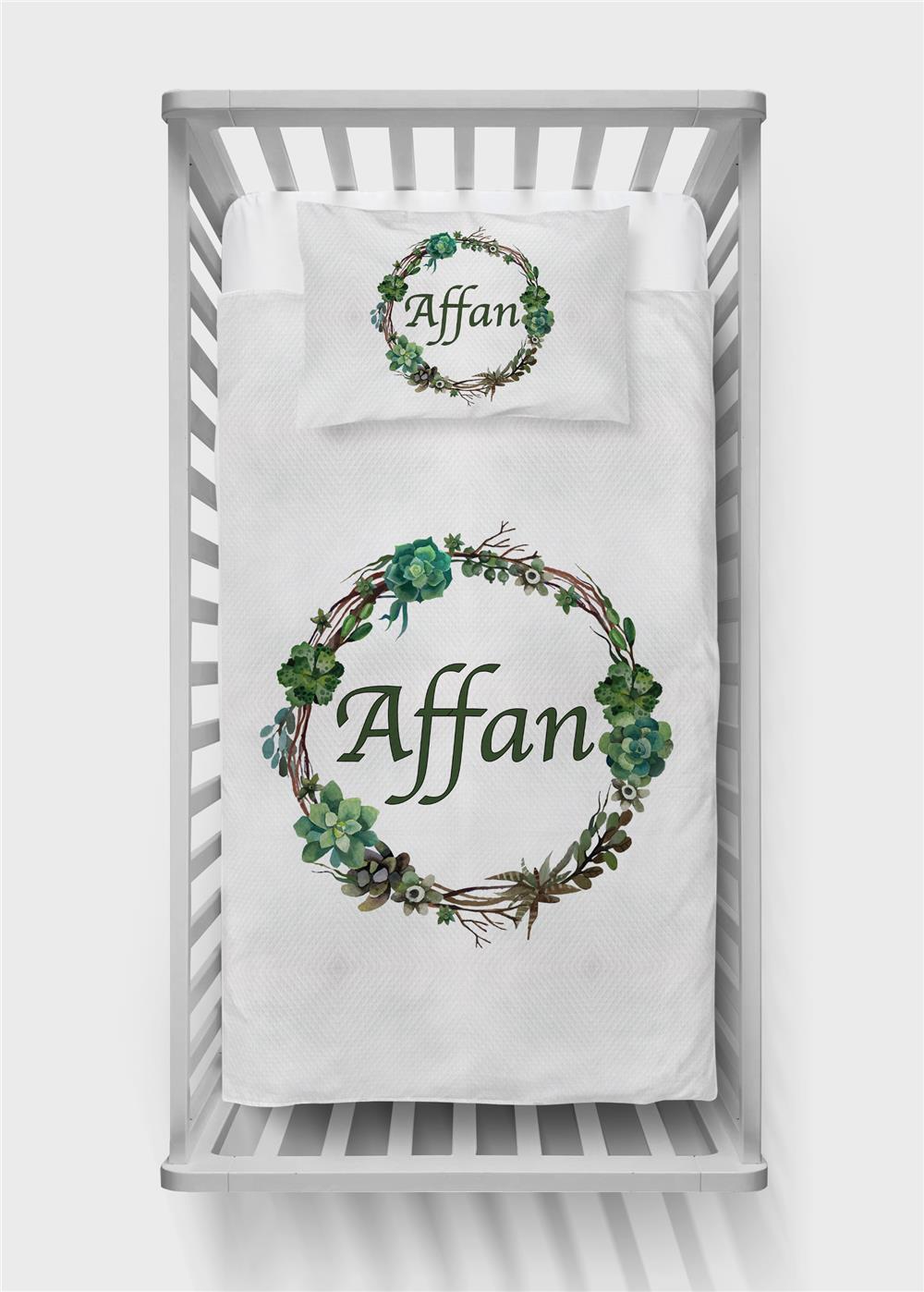 İsimli Bebek Pike Takımı