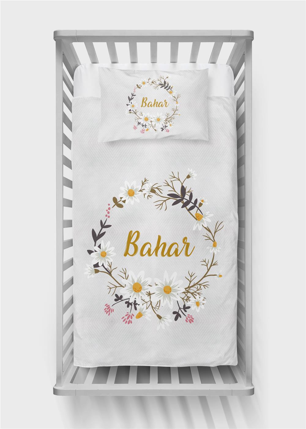 İsimli Bebek Pike Takımı