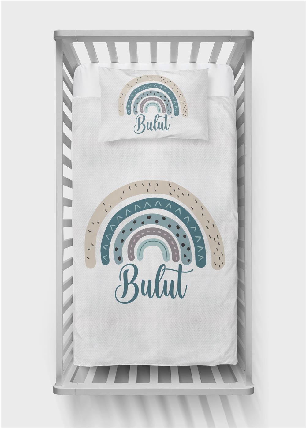 İsimli Bebek Pike Takımı