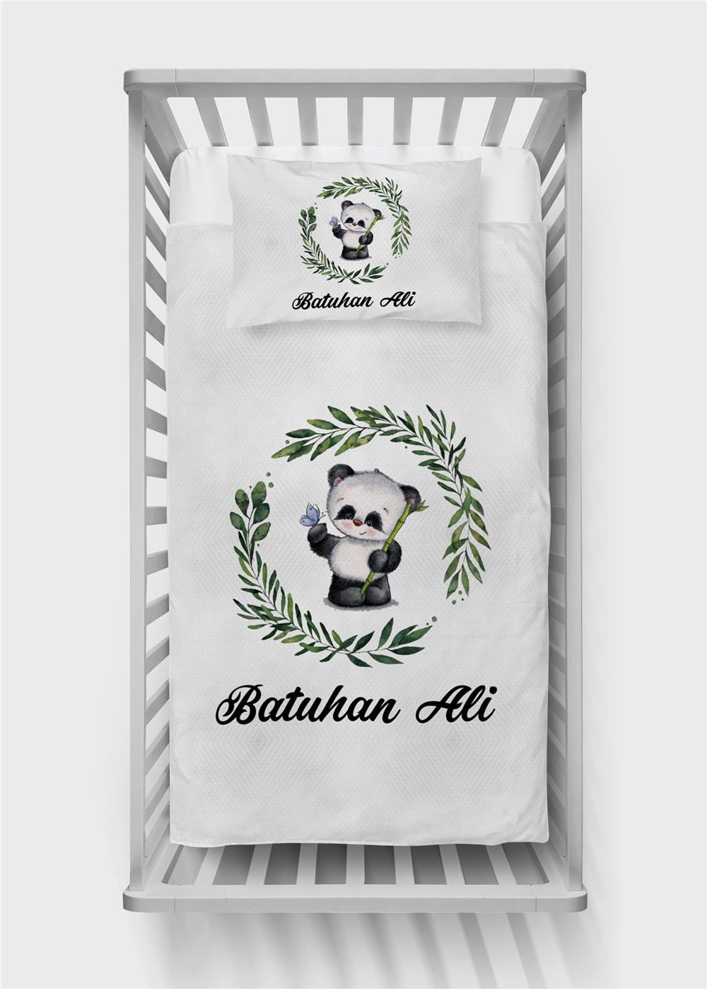 İsimli Bebek Pike Takımı