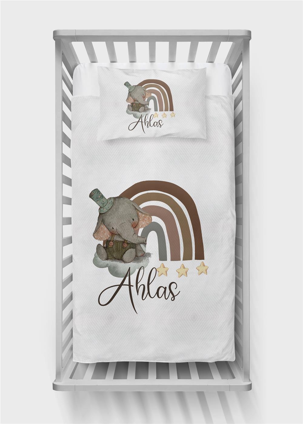 İsimli Bebek Pike Takımı