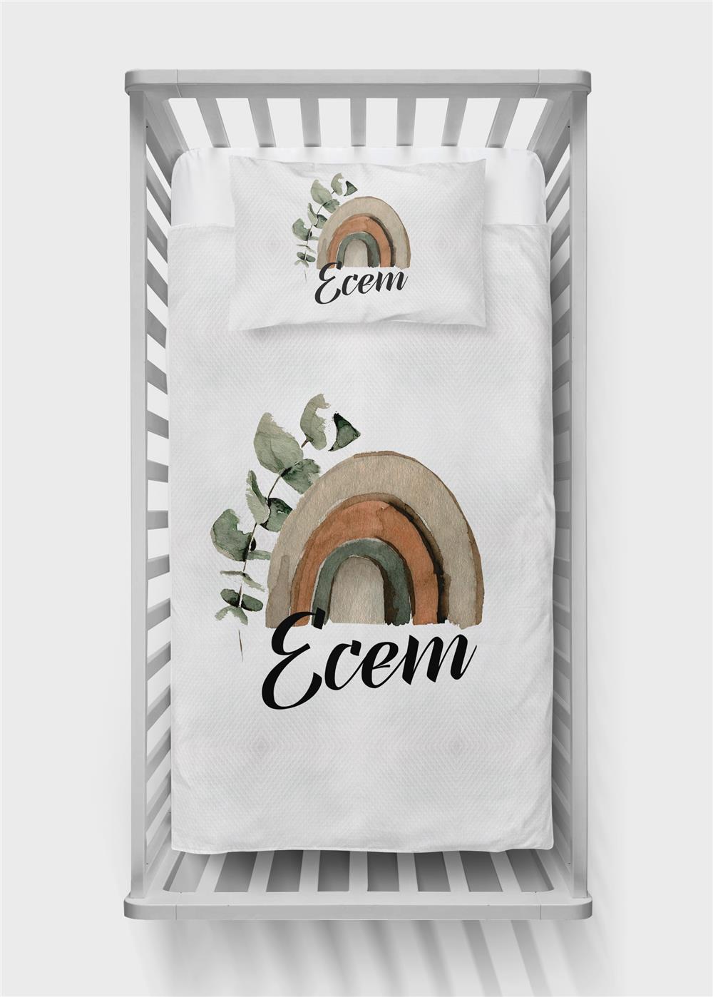 İsimli Bebek Pike Takımı