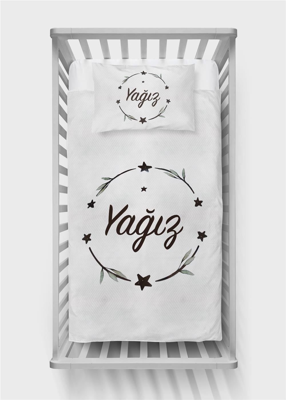 İsimli Bebek Pike Takımı