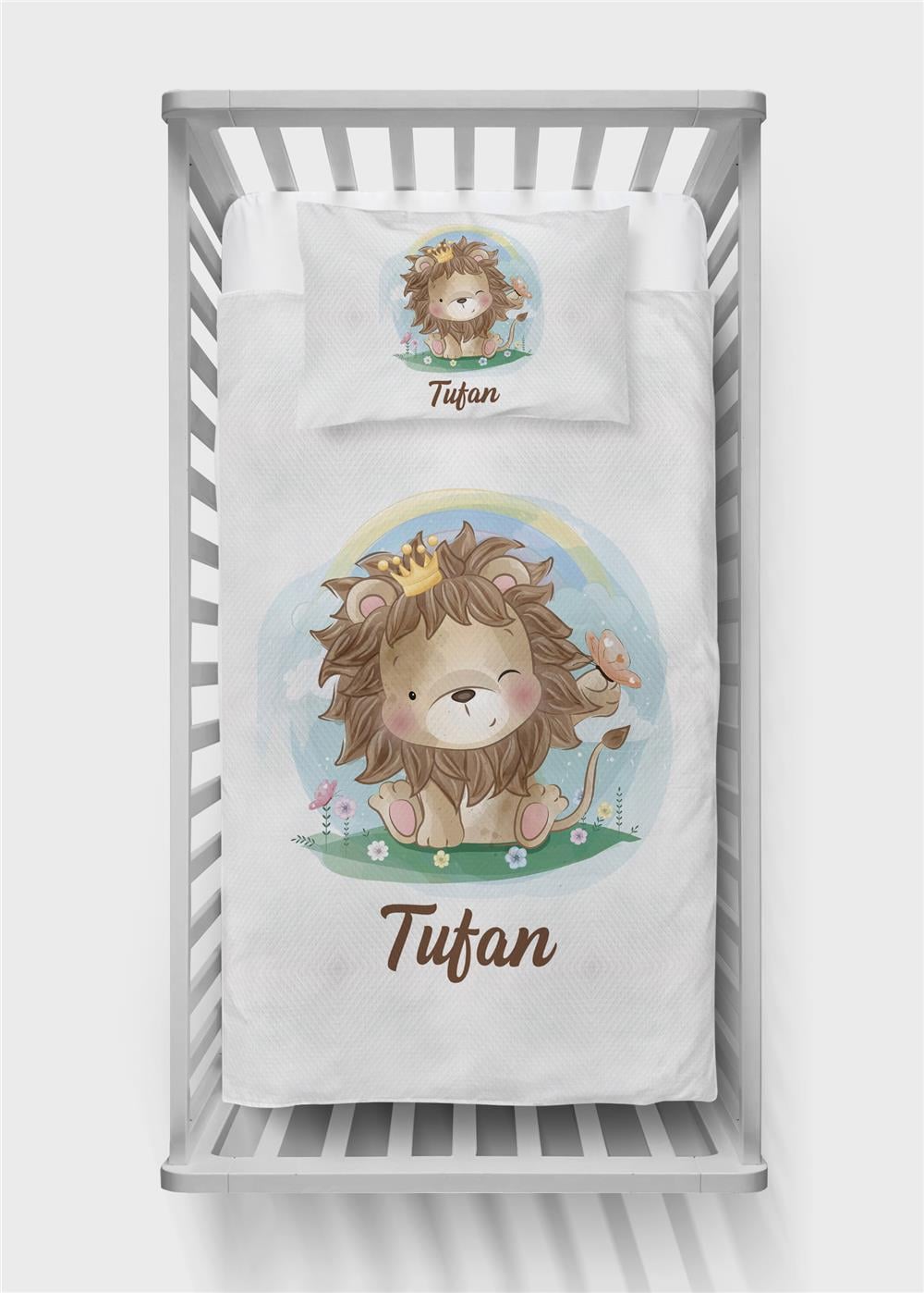 İsimli Bebek Pike Takımı