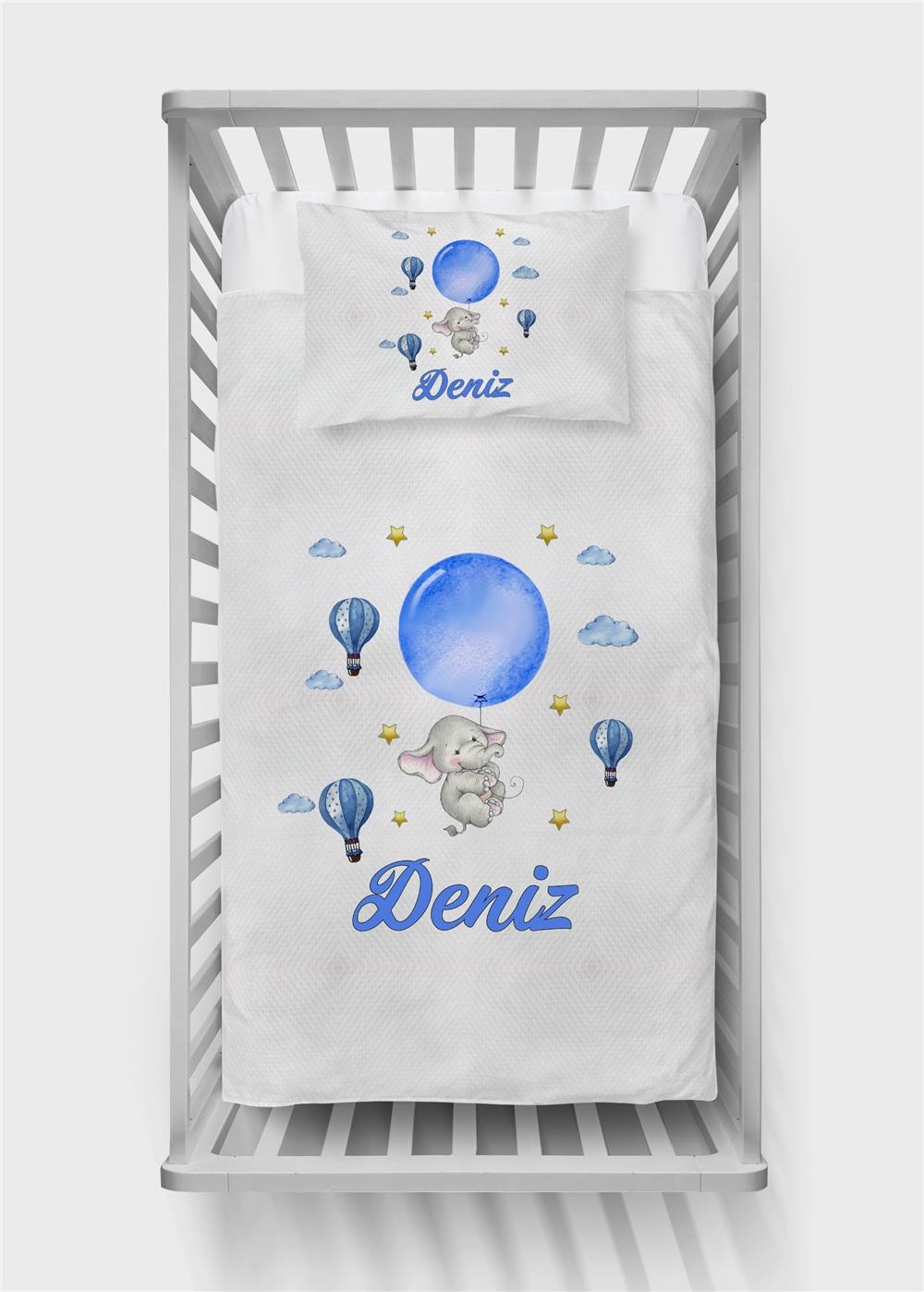 İsimli Bebek Pike Takımı