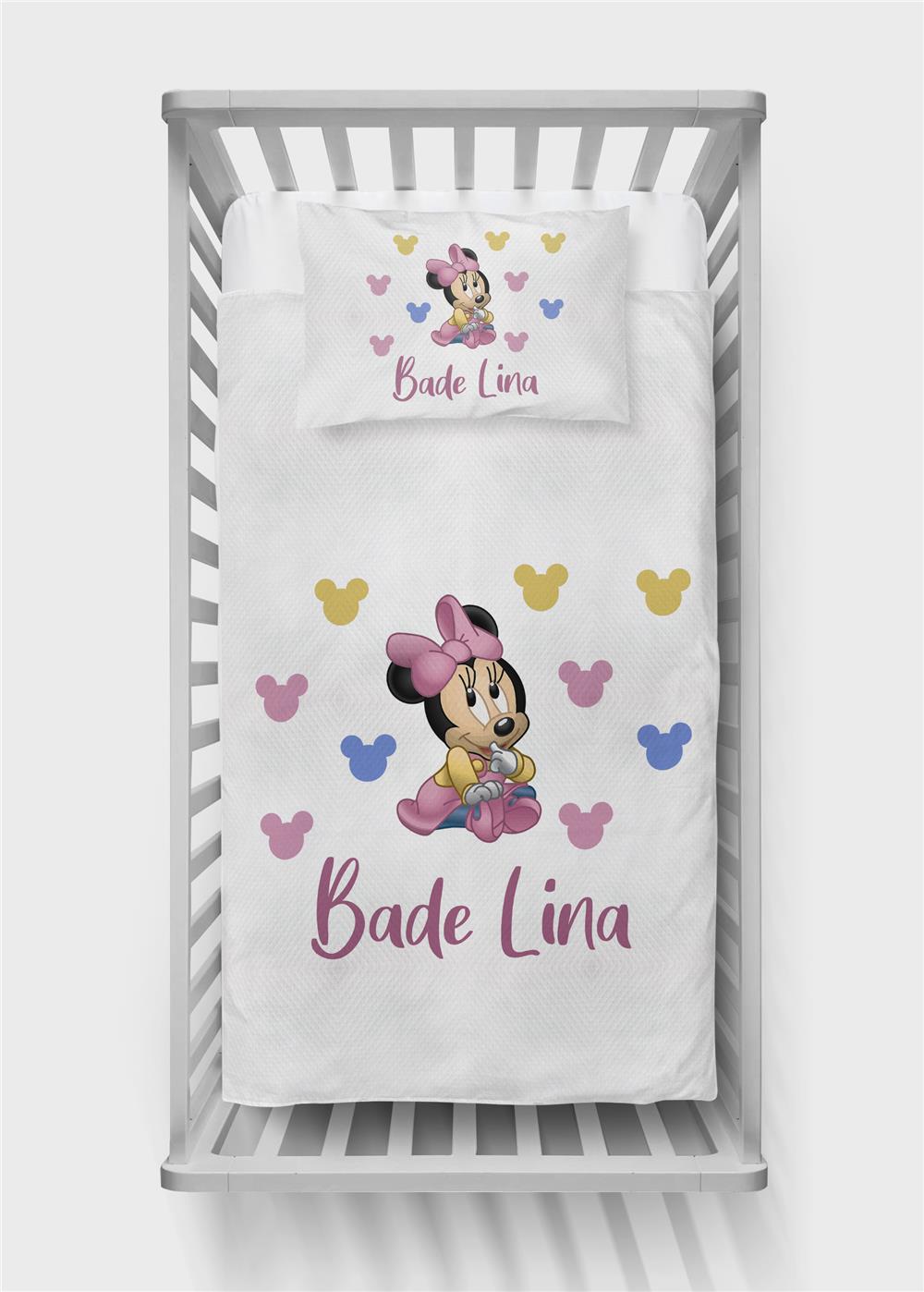 İsimli Bebek Pike Takımı