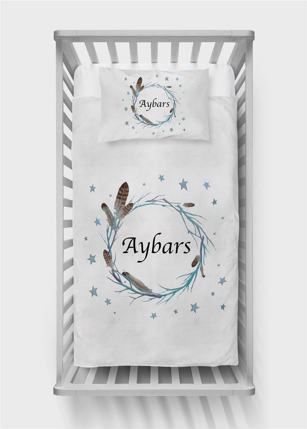 İsimli Bebek Pike Takımı