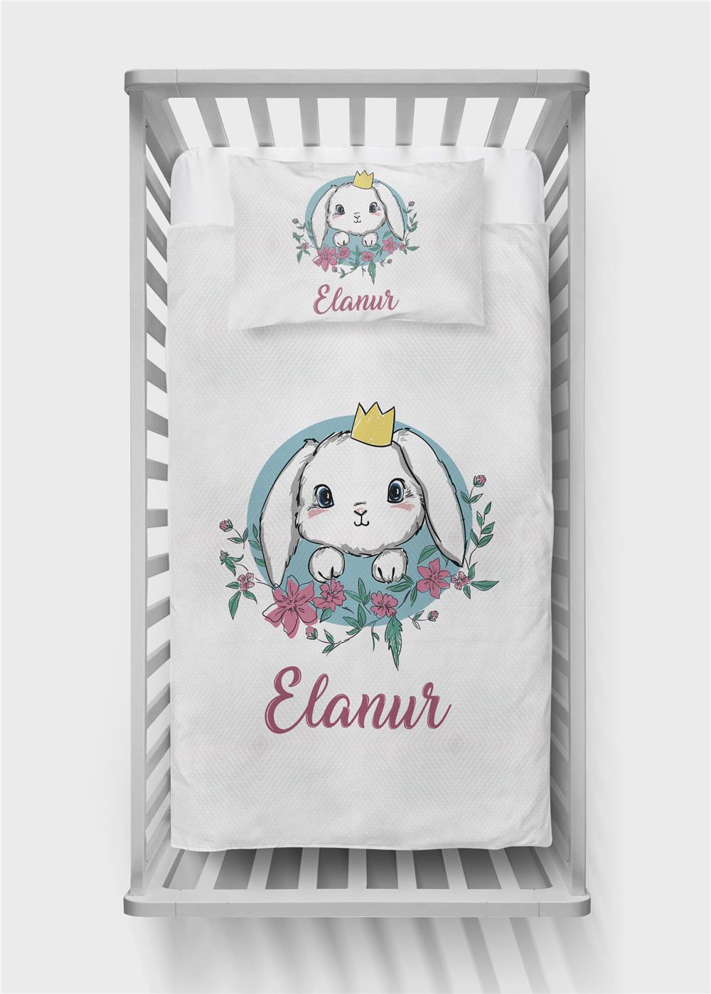 İsimli Bebek Pike Takımı