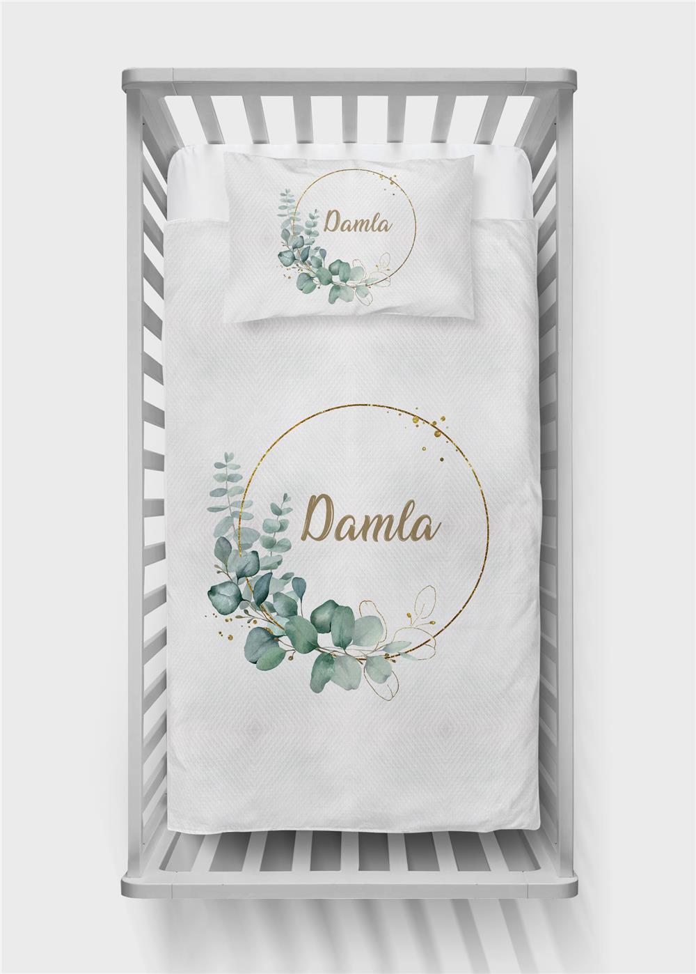 İsimli Bebek Pike Takımı