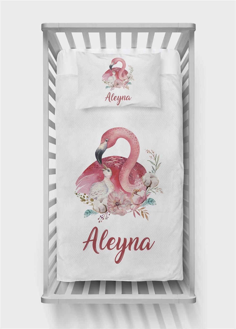 İsimli Bebek Pike Takımı