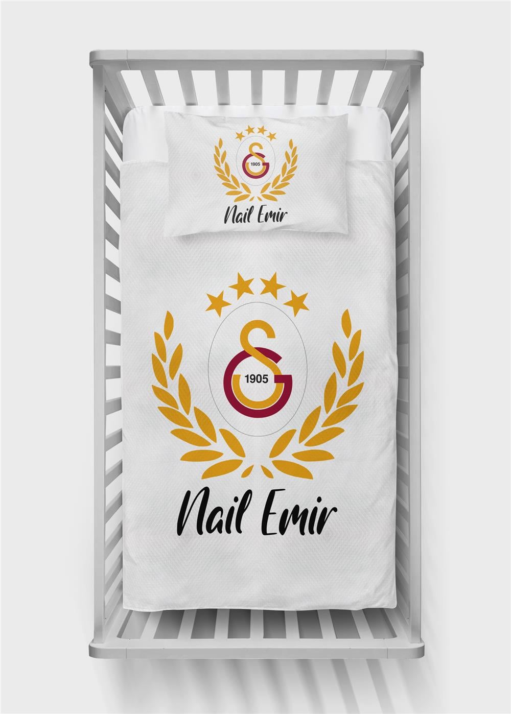 İsimli Bebek Pike Takımı