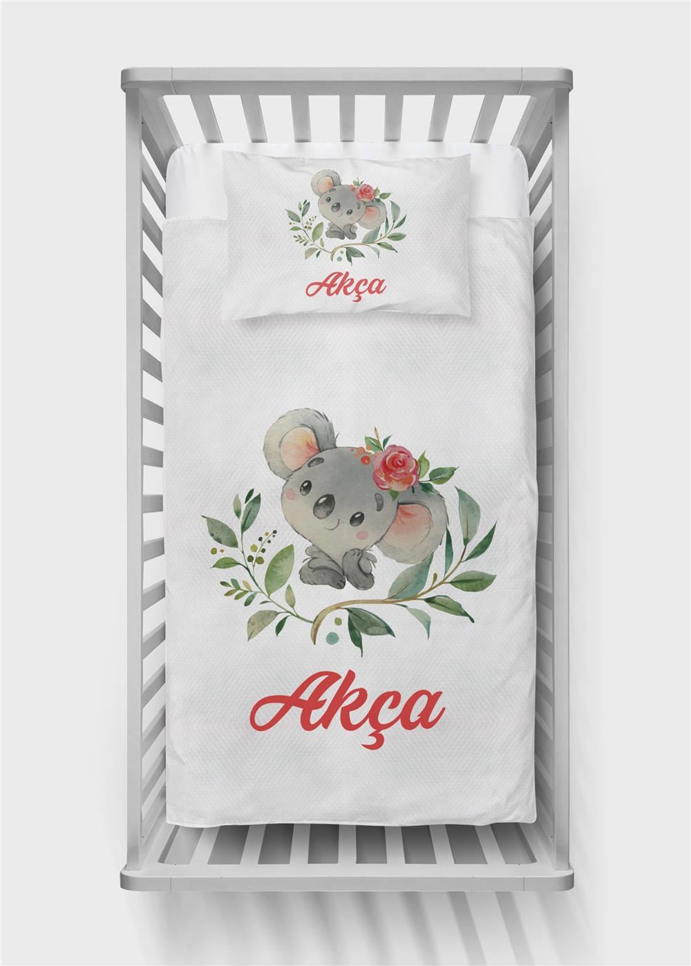 İsimli Bebek Pike Takımı