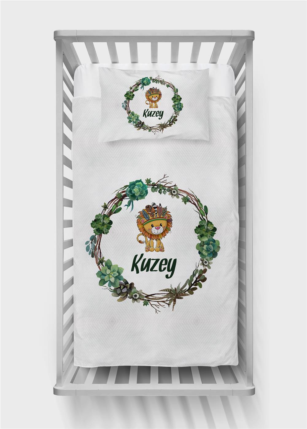 İsimli Bebek Pike Takımı