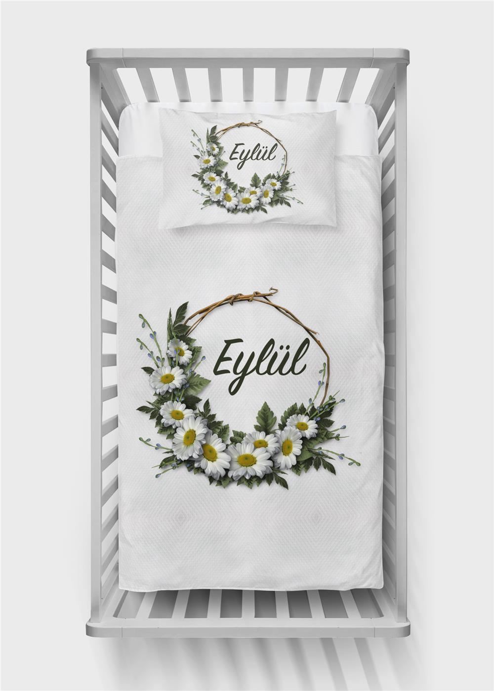 İsimli Bebek Pike Takımı