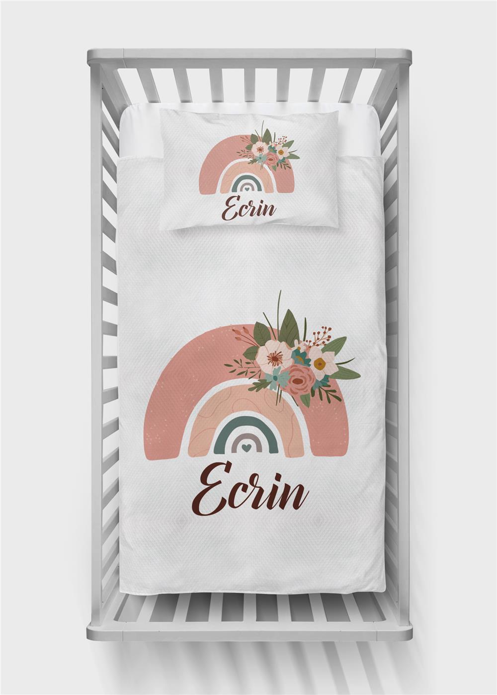 İsimli Bebek Pike Takımı