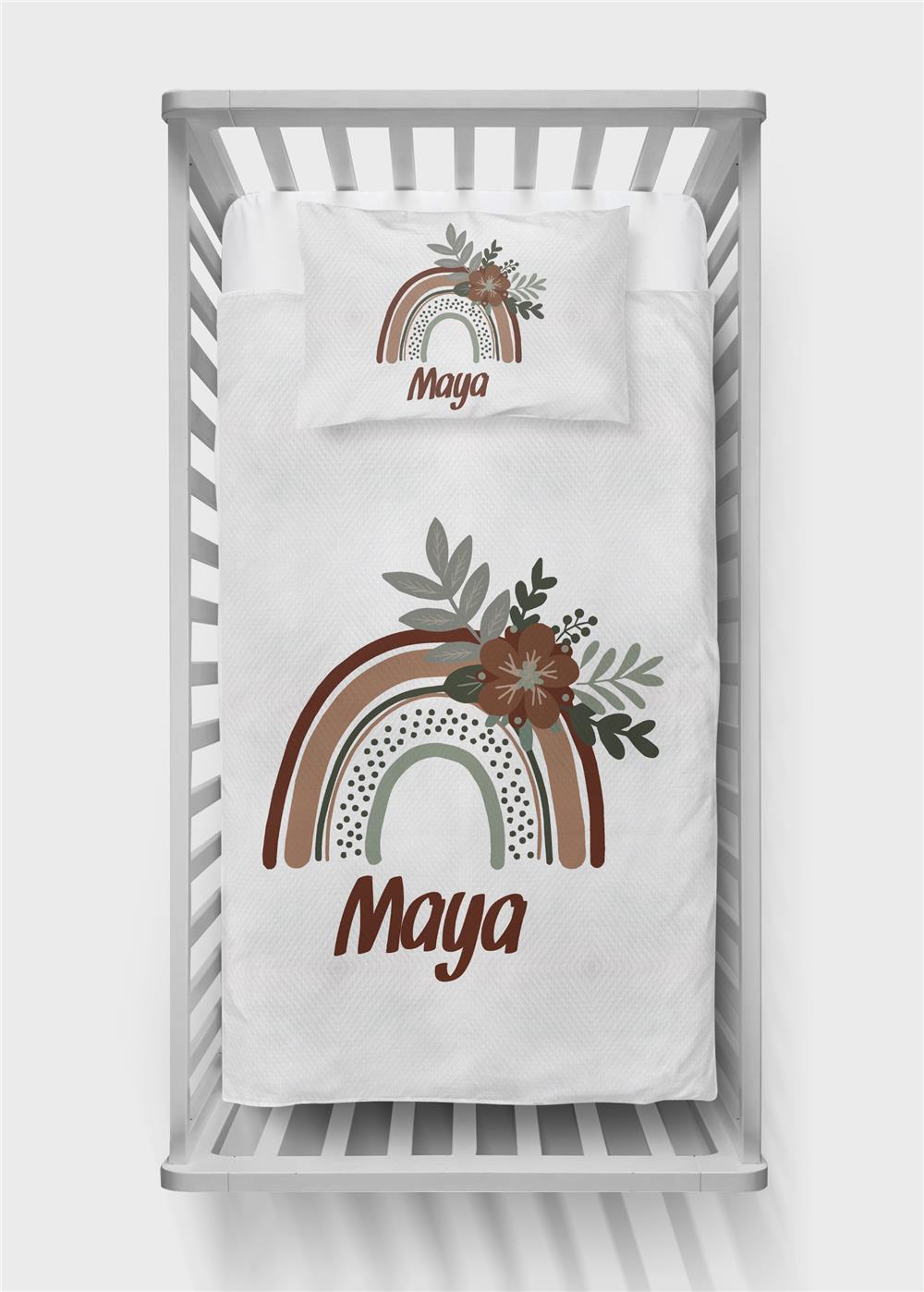 İsimli Bebek Pike Takımı