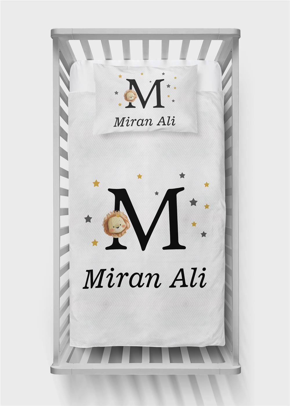 İsimli Bebek Pike Takımı