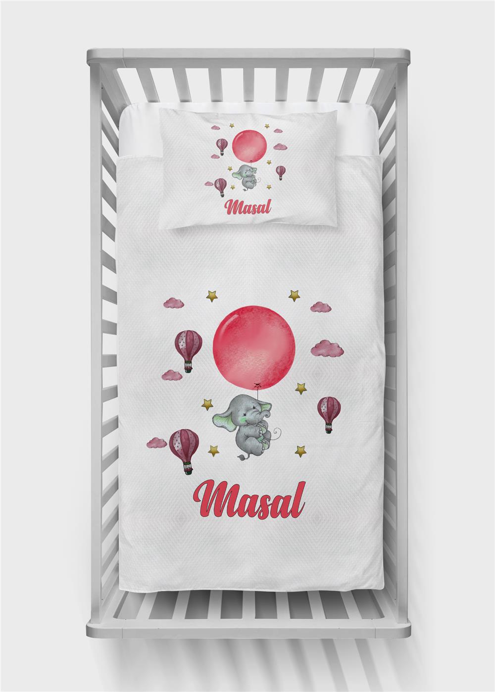 İsimli Bebek Pike Takımı