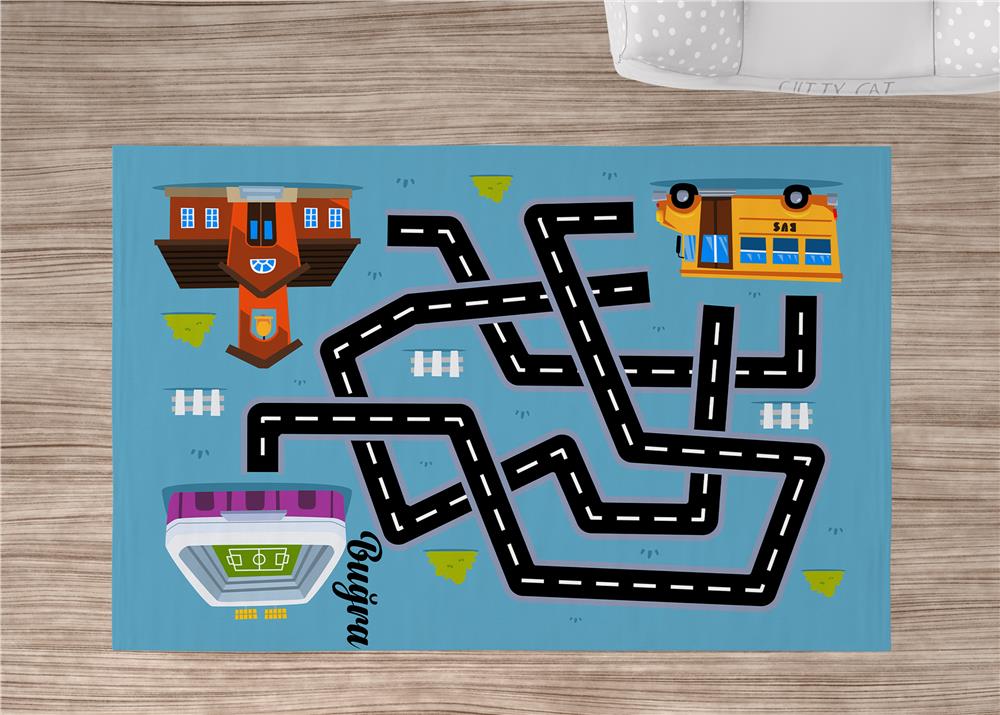 Kişiye Özel 9mm Dod Taban Halı