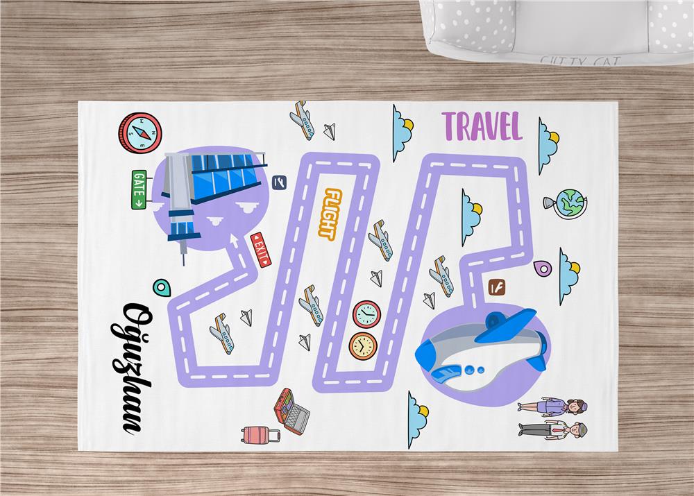 Kişiye Özel 9mm Dod Taban Halı