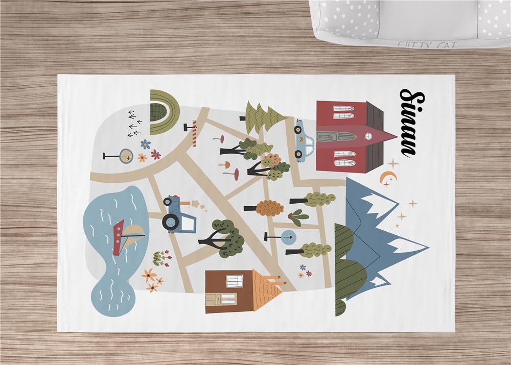 Kişiye Özel 9mm Dod Taban Halı