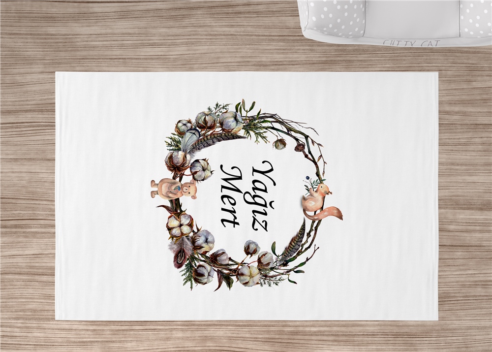 Kişiye Özel 9mm Dod Taban Halı